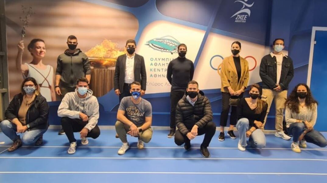  Συνάντηση του Λευτέρη Αυγενάκη με αθλητές και αθλήτριες της κωπηλασίας