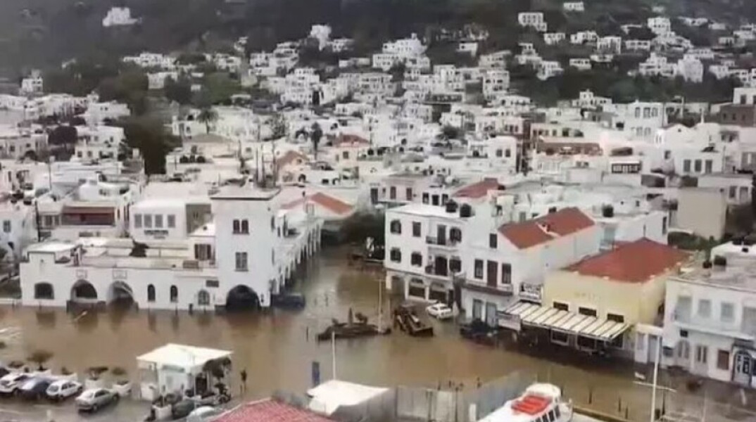 Πλημμύρες στην Πάτμο