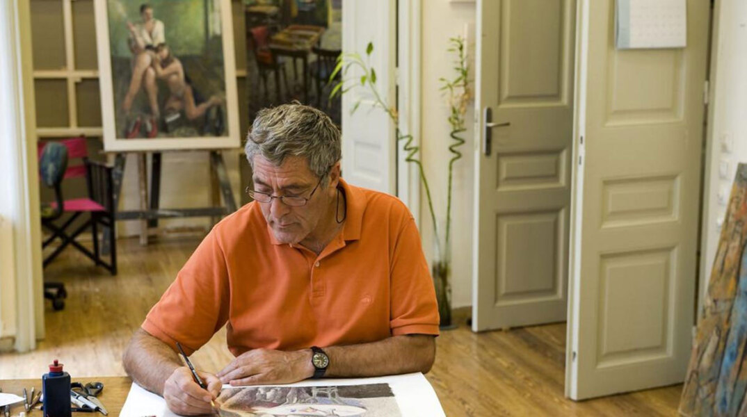 Ο ζωγράφος Παύλος Σάμιος