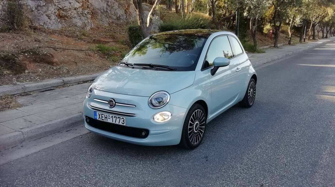 Το αυτοκίνητο Fiat 500 Hybrid