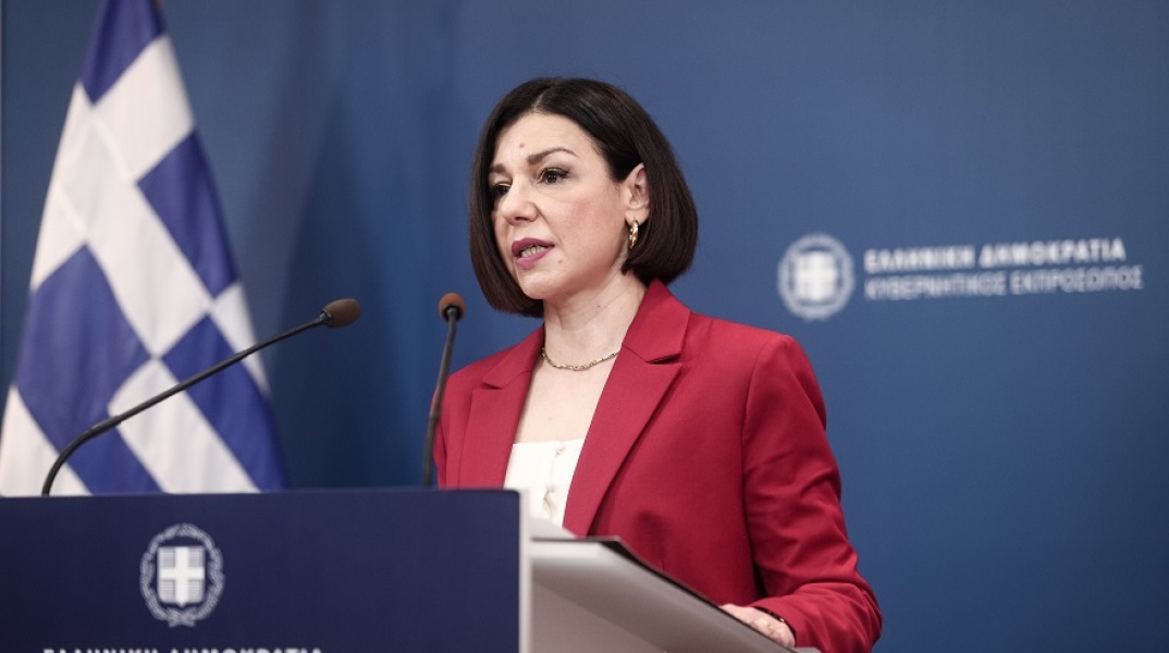 Η αναπληρώτρια κυβερνητική εκπρόσωπος, Αριστοτελία Πελώνη