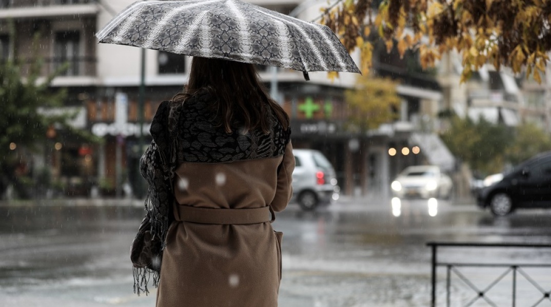 Βροχή - ομπρέλα