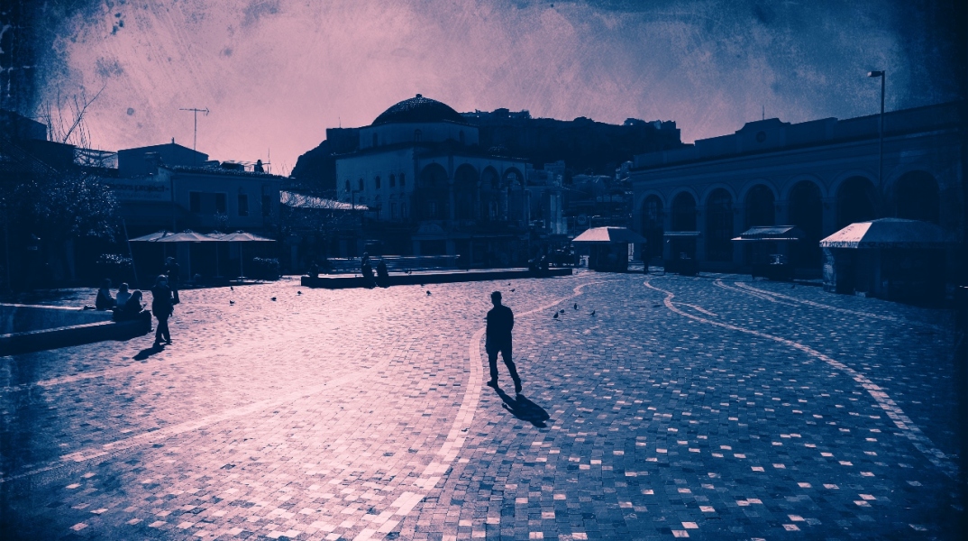 Πλατεία Μοναστηρακίου, 3ο αυστηρό locdown,