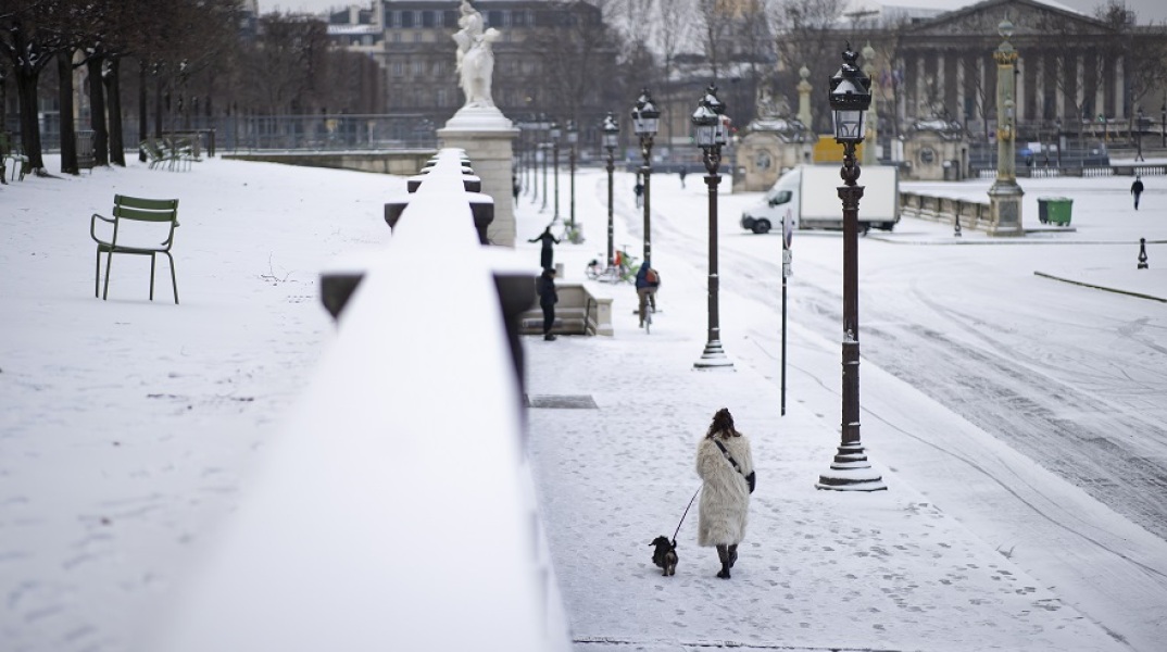 Χιόνια στη Γαλλία