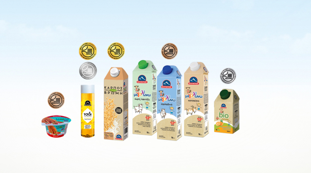 Διακρίσεις για την ΟΛΥΜΠΟΣ στα Healthy Diet Awards 2021