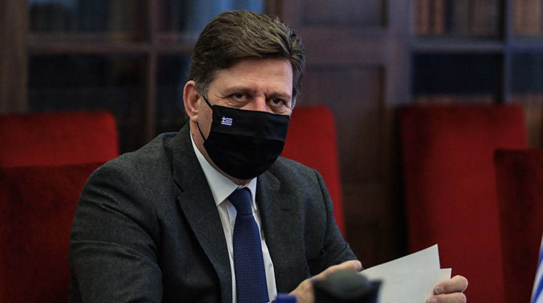 Ο αναπληρωτής υπουργός Εξωτερικών, Μιλτιάδης Βαρβιτσιώτης 