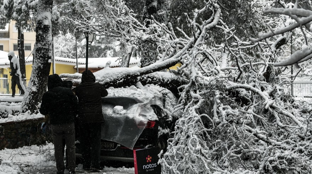 Χιόνια στον Διόνυσο
