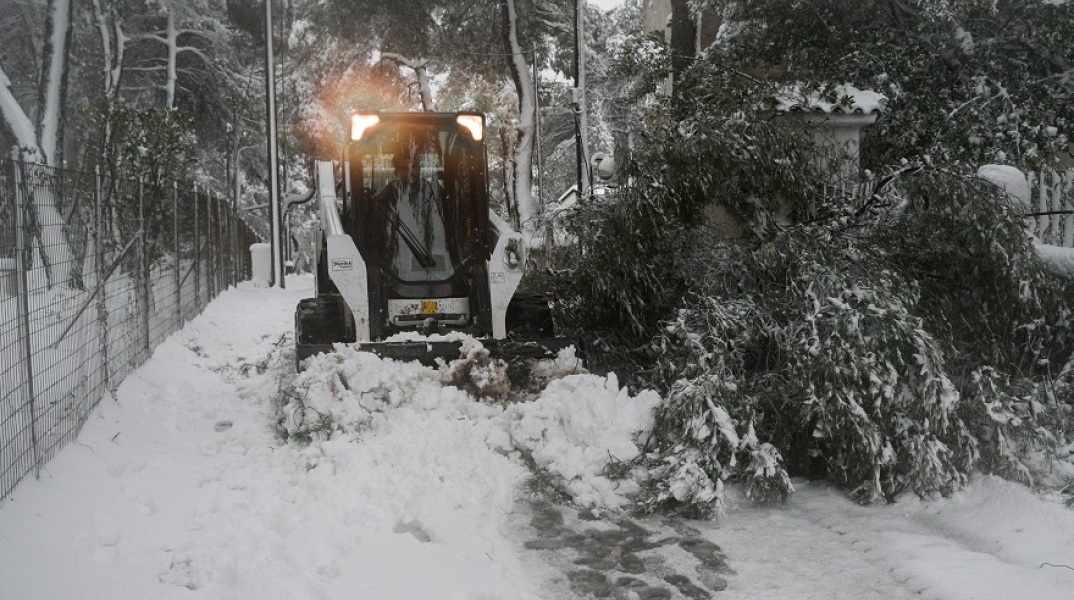 Προβλήματα από την κακοκαιρία στον Διόνυσο