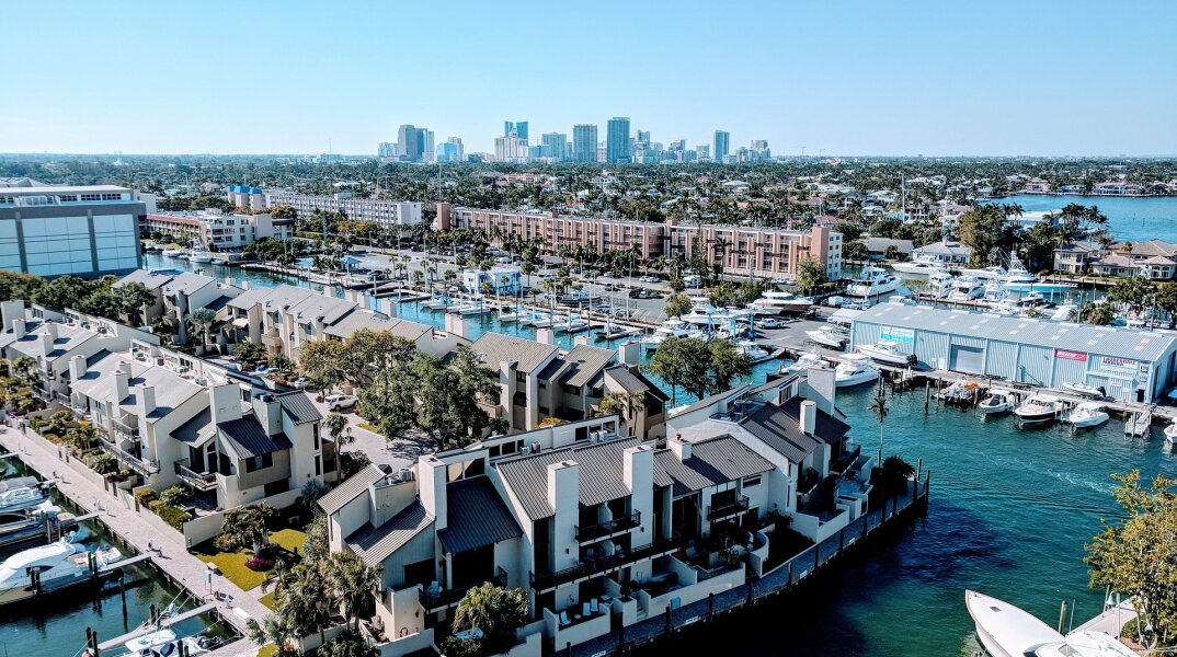 Το Φορτ Λόντερντεϊλ στη Φλόριντα των ΗΠΑ