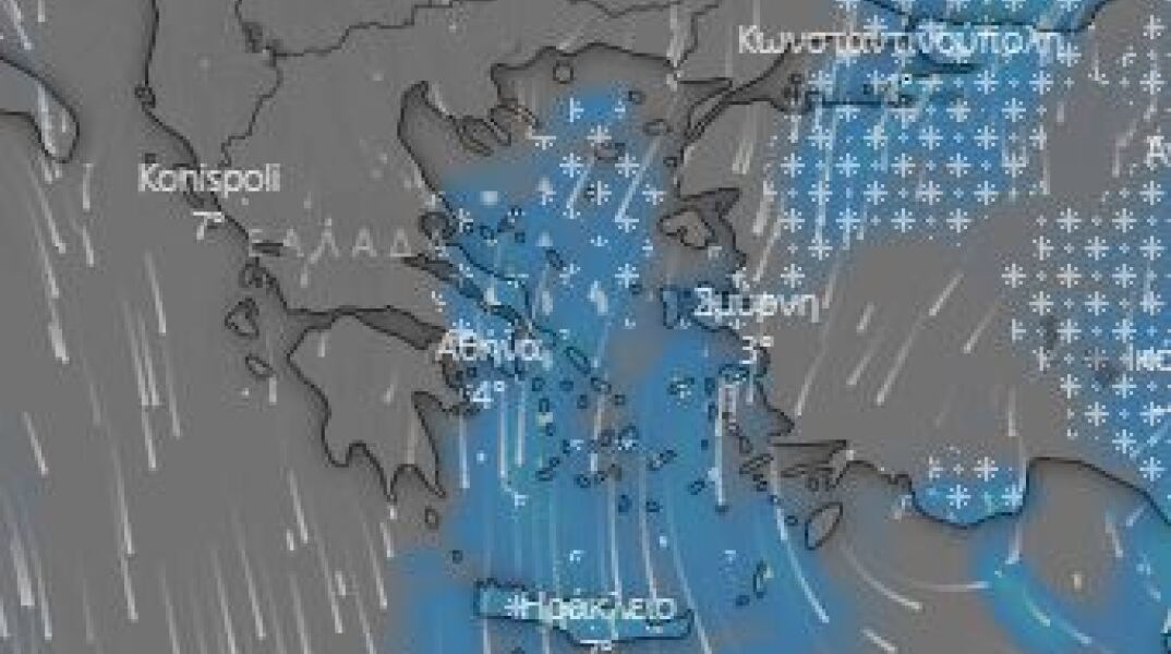 Kακοκαιρία «Μήδεια» 