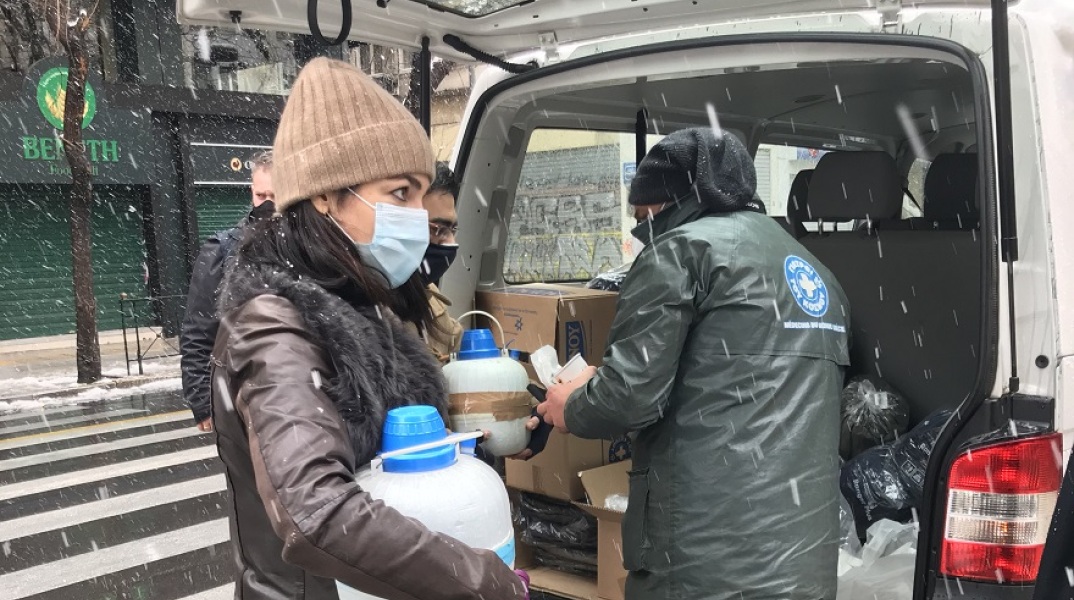 Η υφυπουργός Εργασίας και Κοινωνικών Υποθέσεων, Δόμνα Μιχαηλίδου