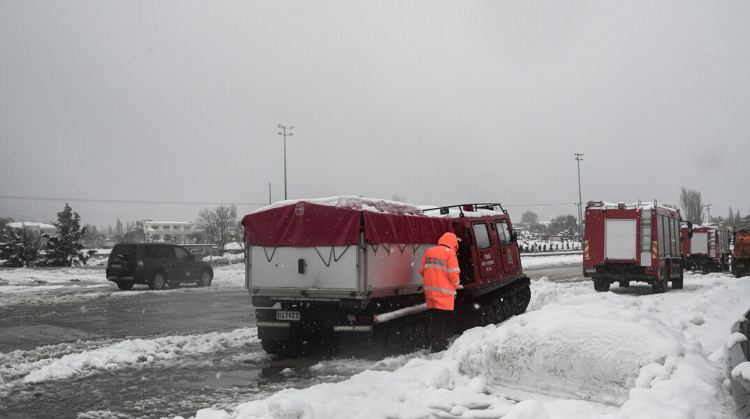 Κακοκαιρία «Μήδεια»: Παγετό μετά τα χιόνια προβλέπει η ΕΜΥ για τον καιρό την Τετάρτη 16 Φεβρουαρίου 2021
