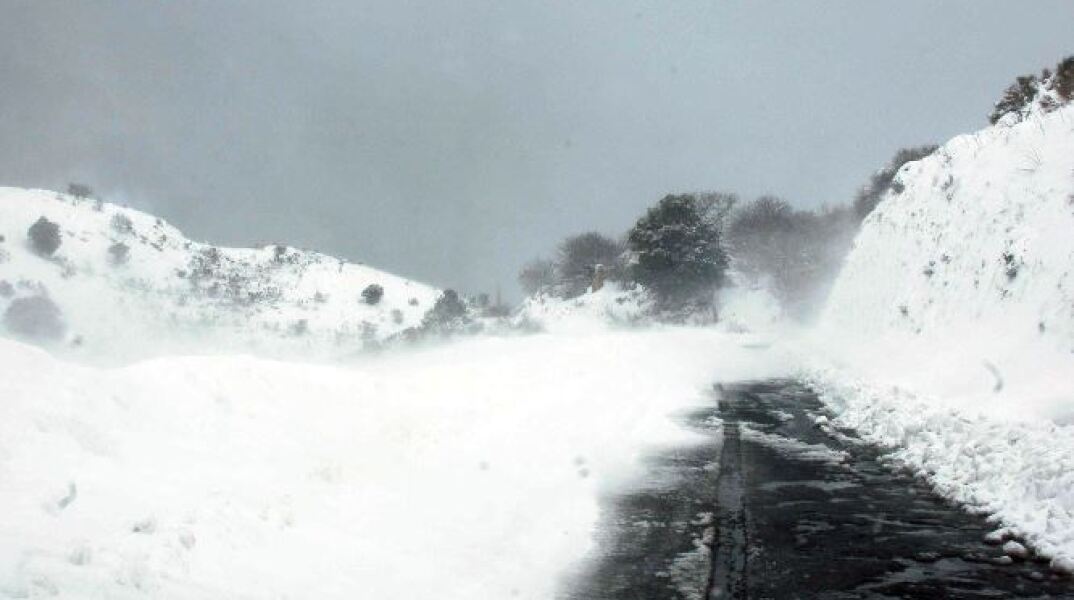 Χιόνια στην Κρήτη