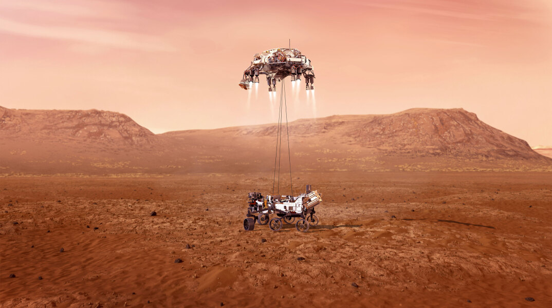 Perseverance - Το διαστημικό ρόβερ της NASA προσεδαφίστηκε στον πλανήτη Άρη
