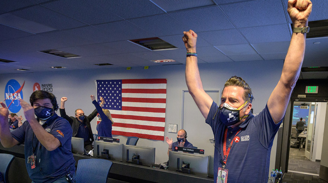 Το ρομποτικό ρόβερ «Perseverance» ;έφτασε στον πλανήτη Άρη