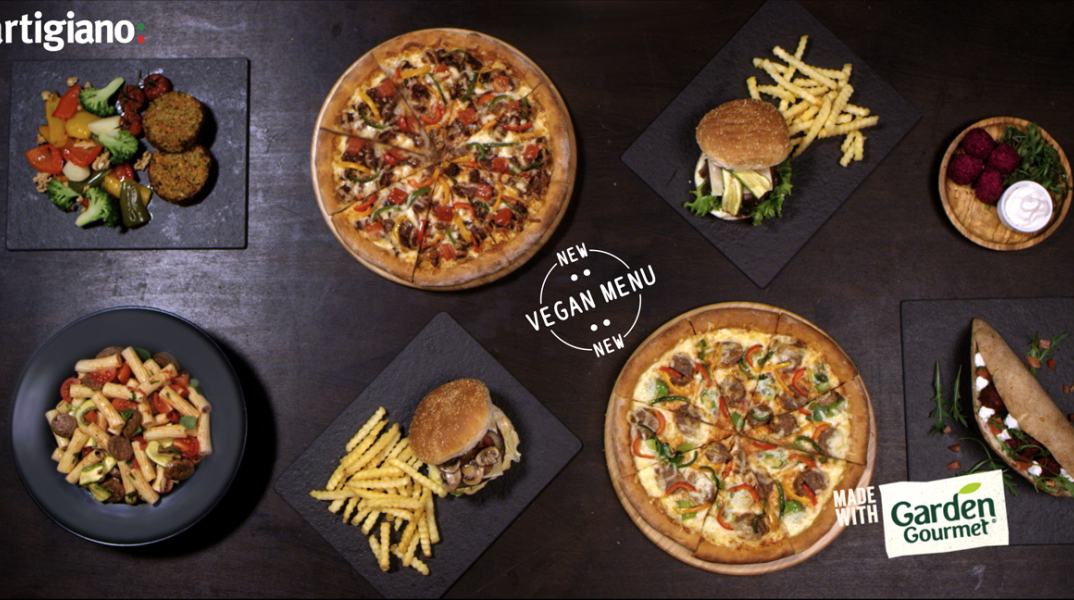 Νέο απολαυστικό vegan menu σε συνεργαρία l’artigiano και Nestlé