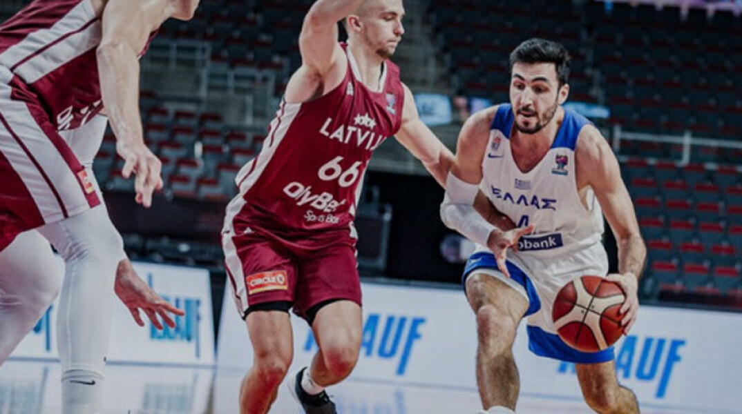 Η Ελλάδα κέρδισε τη Λετονία στην παράταση για τα προκριματικά του Eurobasket 2022