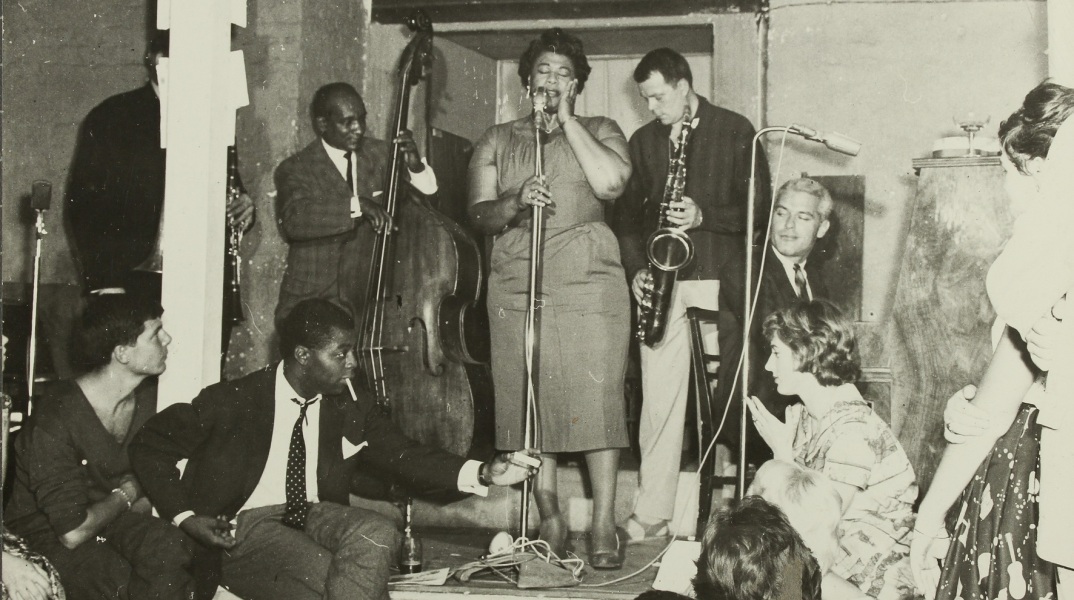 Η τραγουδίστρια της τζαζ Ella Fitzgerald