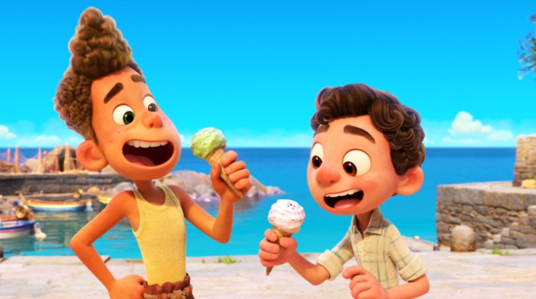 Στιγμιότυπο από τη νέα ταινία animation της Pixar, «Luca»