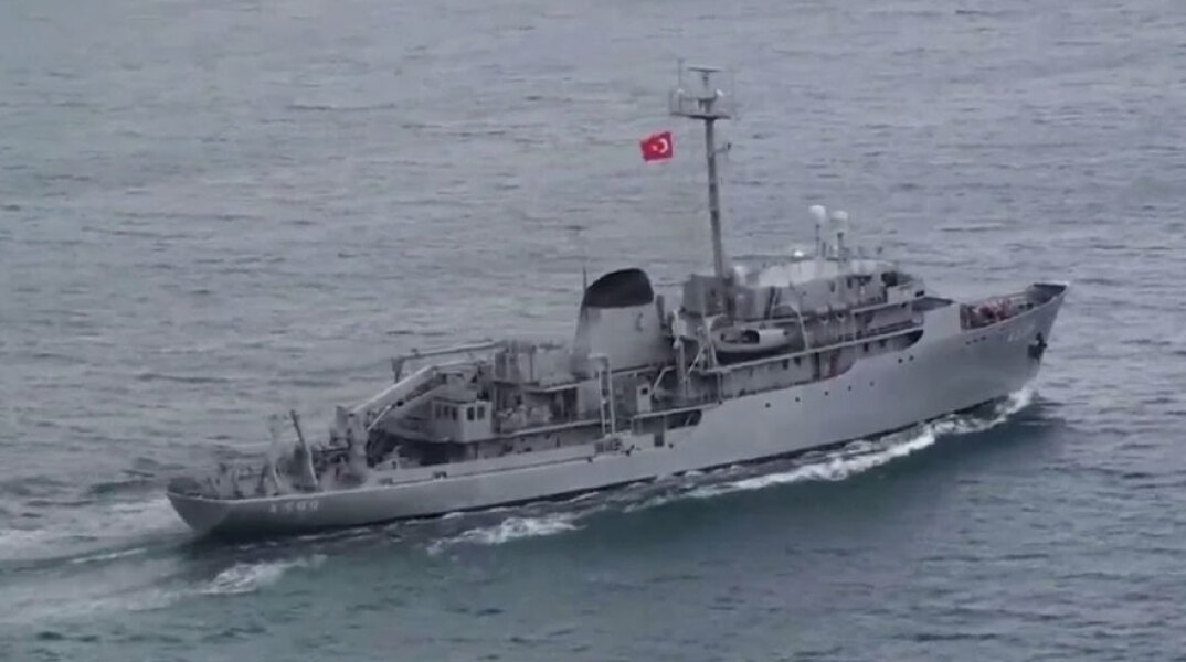 «Τσεσμέ», το τουρκικό ερευνητικό πλοίο πλέει κοντά στη Λήμνο