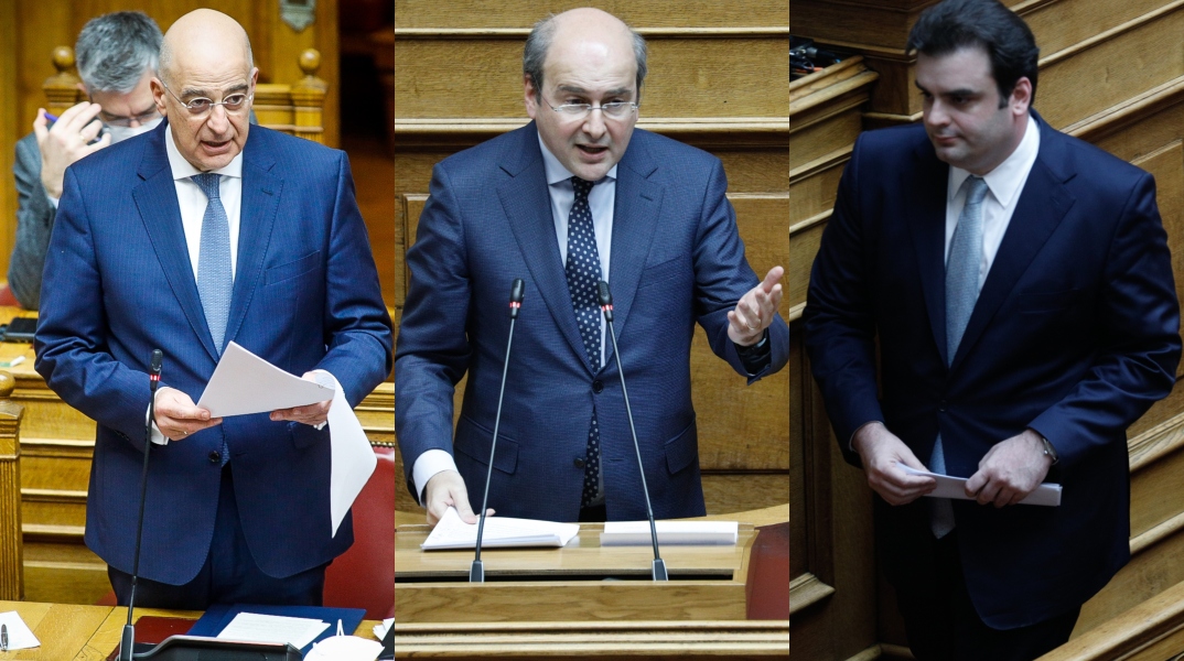 Νίκος Δένδιας, Κωστής Χατζηδάκης, Κυριάκος Πιερρακάκης