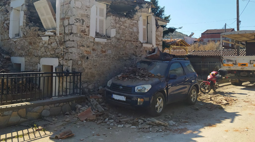 Σεισμός στην περιοχή της Ελασσόνας - Χωριό Δαμάσι
