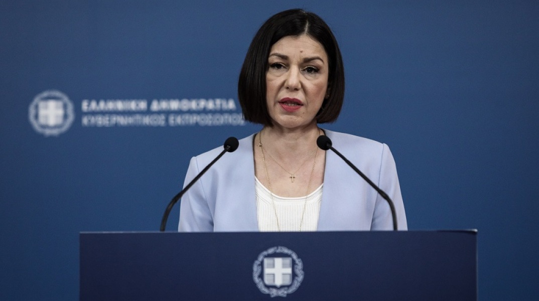 Η κυβερνητική εκπρόσωπος, Αριστοτελία Πελώνη