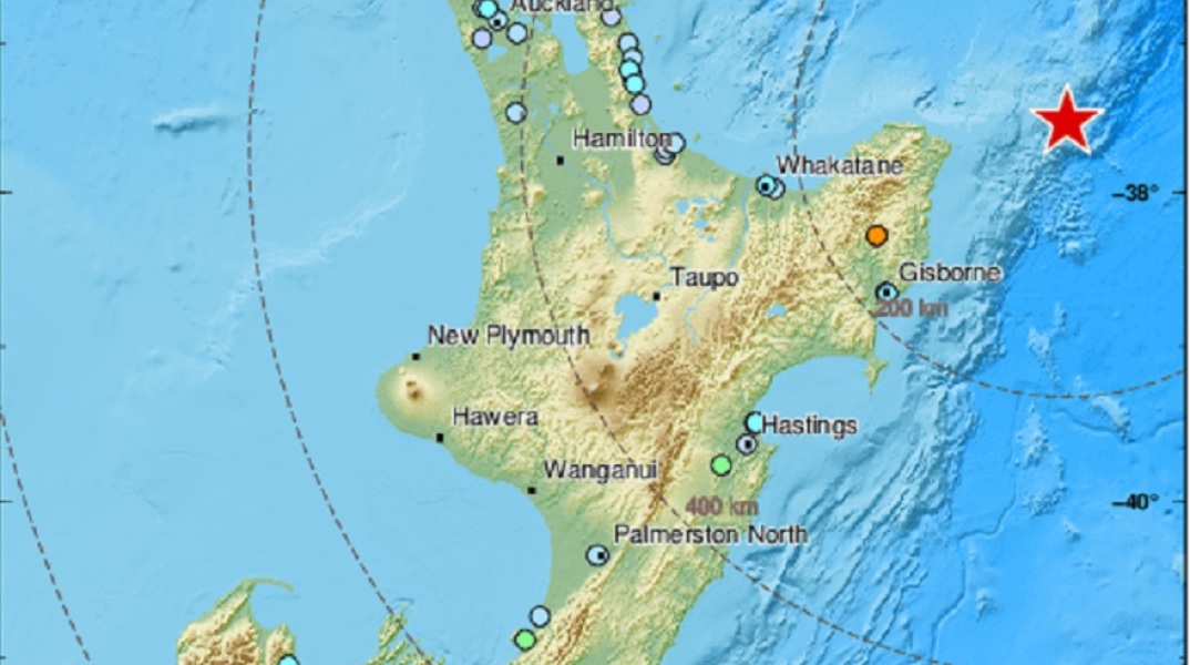 Σεισμός στη Νέα Ζηλανδία