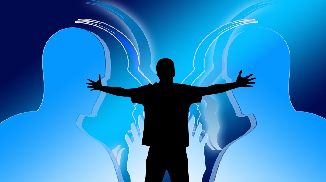 Εικονογράφηση με φιγούρες ανθρώπων