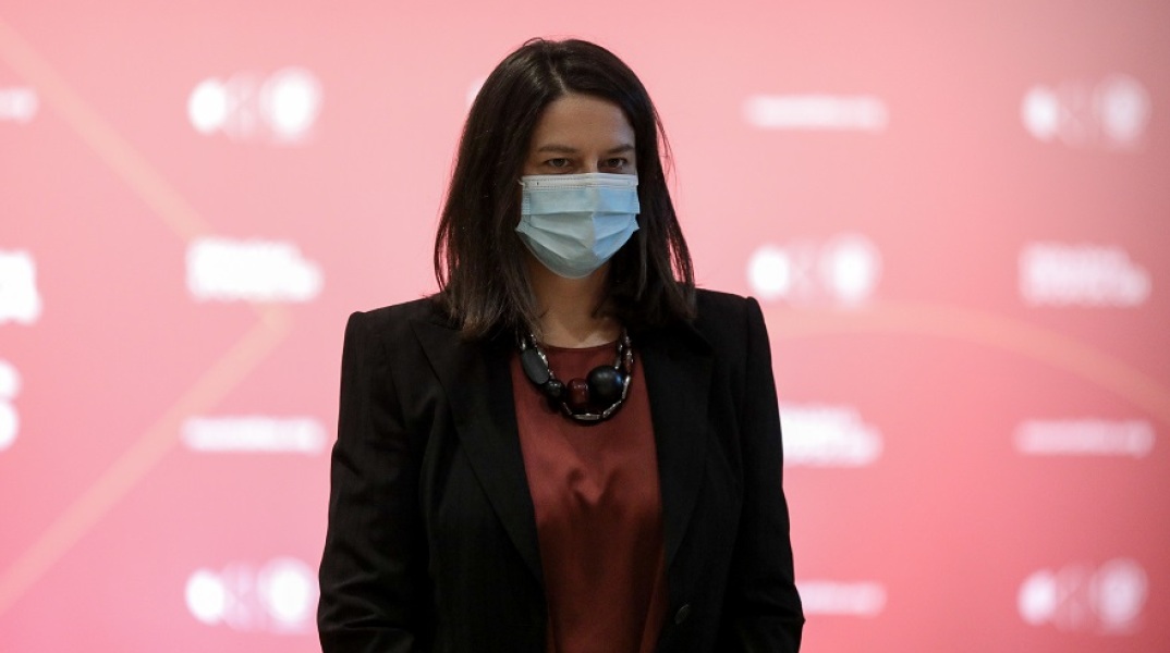 Η υπουργός Παιδείας, Νίκη Κεραμέως