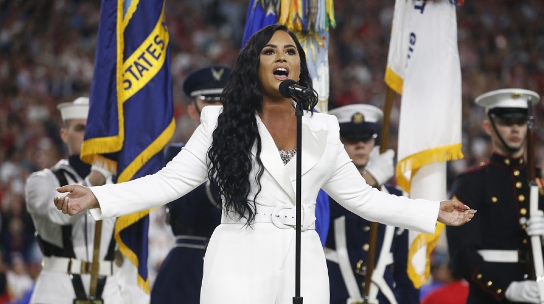 Η τραγουδίστρια Ντέμι Λοβάτο