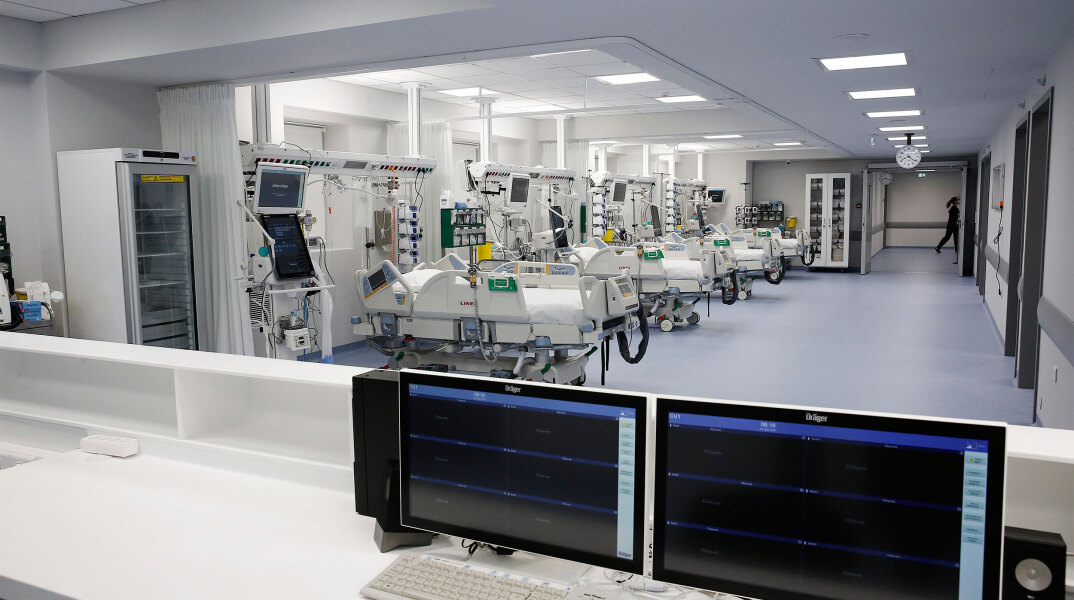 Νέες κλίνες ΜΕΘ σε νοσοκομείο (ΦΩΤΟ ΑΡΧΕΙΟΥ)