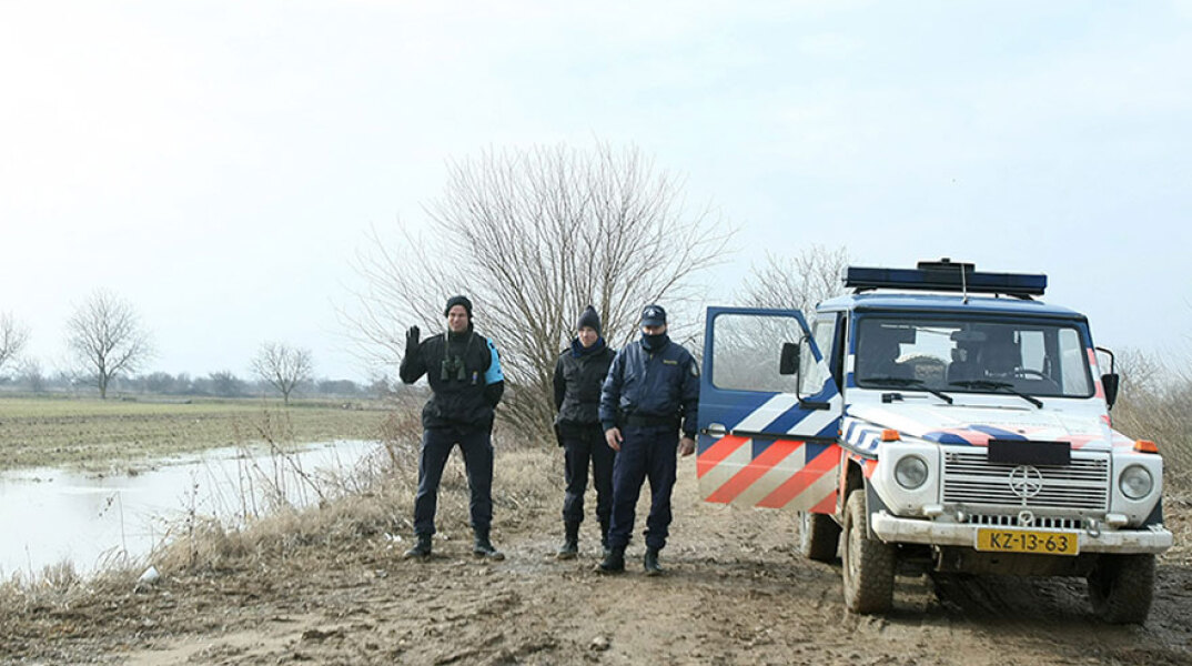 Περίπολος της Frontex στον Έβρο