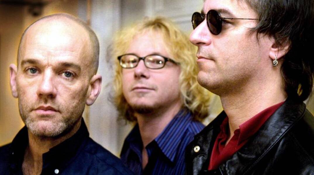 R.E.M.,  Michael Stipe, Mike Mills, Peter Buck