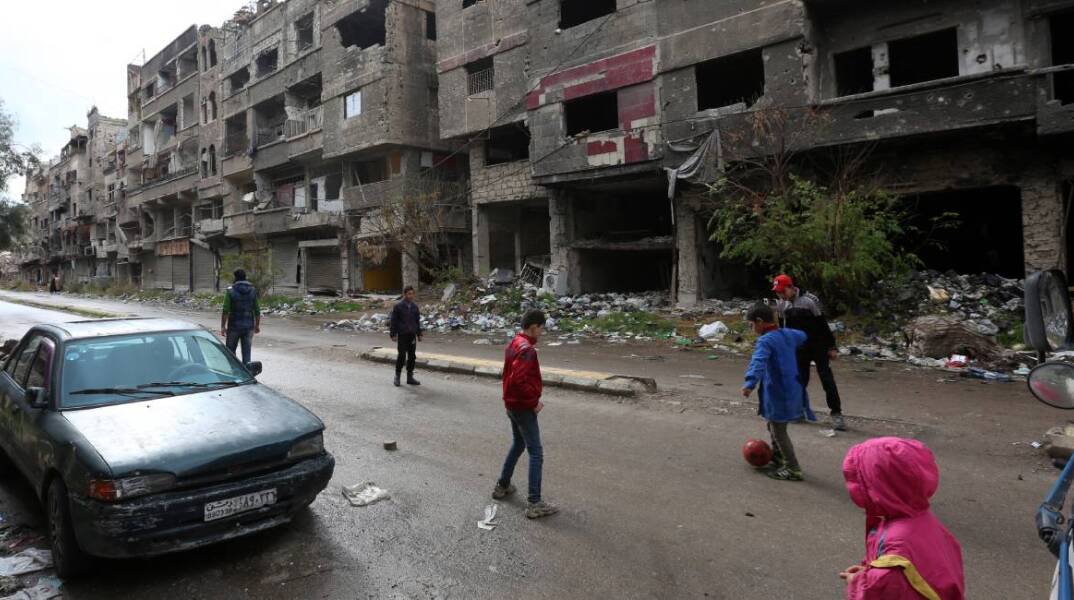 Στρατόπεδο προσφύγων στη Συρία