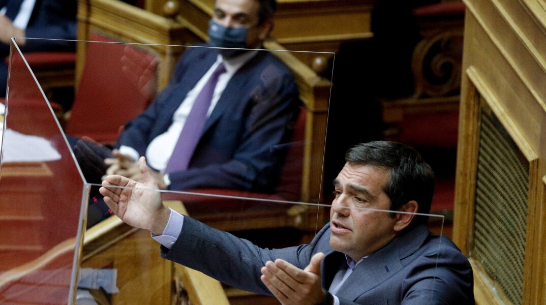 Κυριάκος Μητσοτάκης - Αλέξης Τσίπρας 