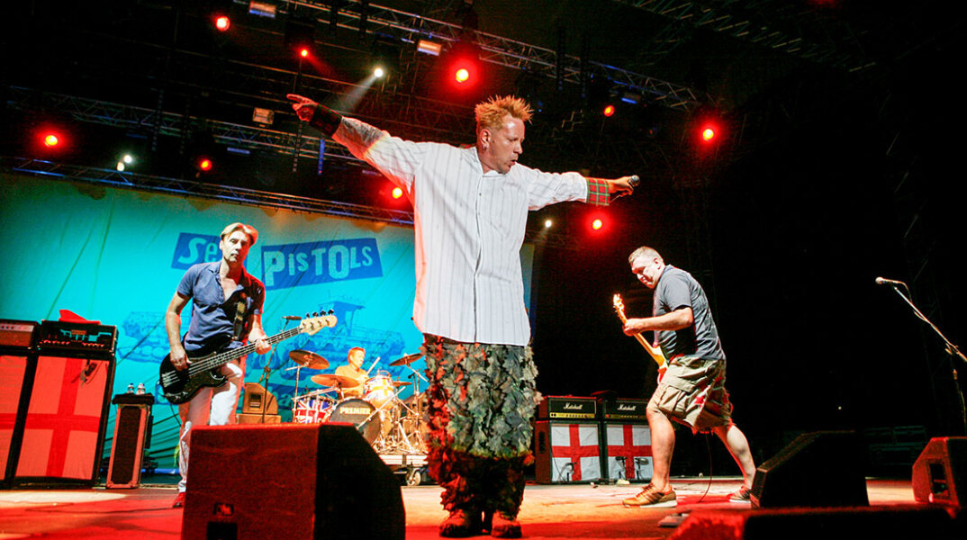 Συναυλία των Sex Pistols στην Ελλάδα, Πειραιάς, 2008