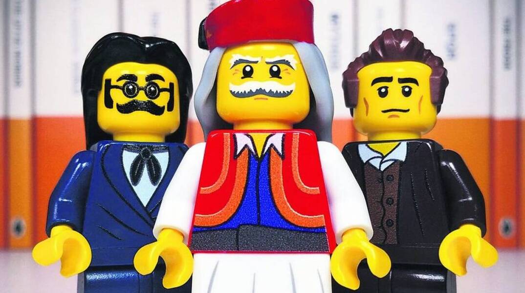 Oι πρωταγωνιστές της Επανάστασης του 1821 σε Lego