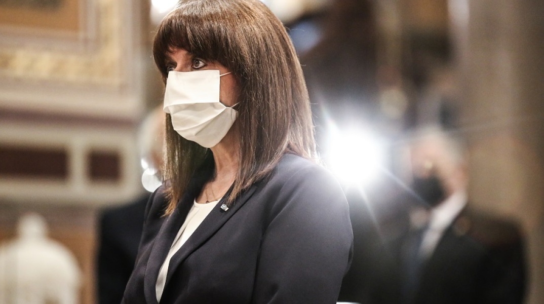 Η Πρόεδρος της Δημοκρατίας, Κατερίνα Σακελλαροπούλου