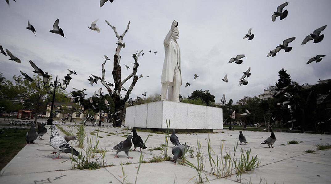 Θεσσαλονίκη - Κορωνοϊός: Το άγαλμα Βενιζέλου - Συνεχίζονται οι μετρήσεις στα λύματα