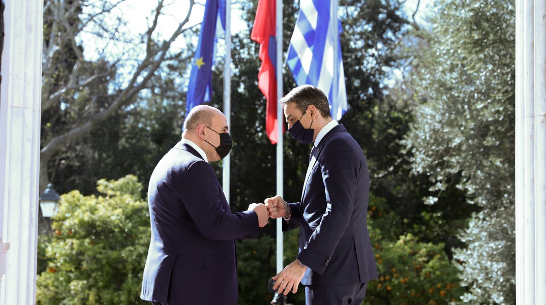 Κυριάκος Μητσοτάκης - Μιχαήλ Μισούστιν 