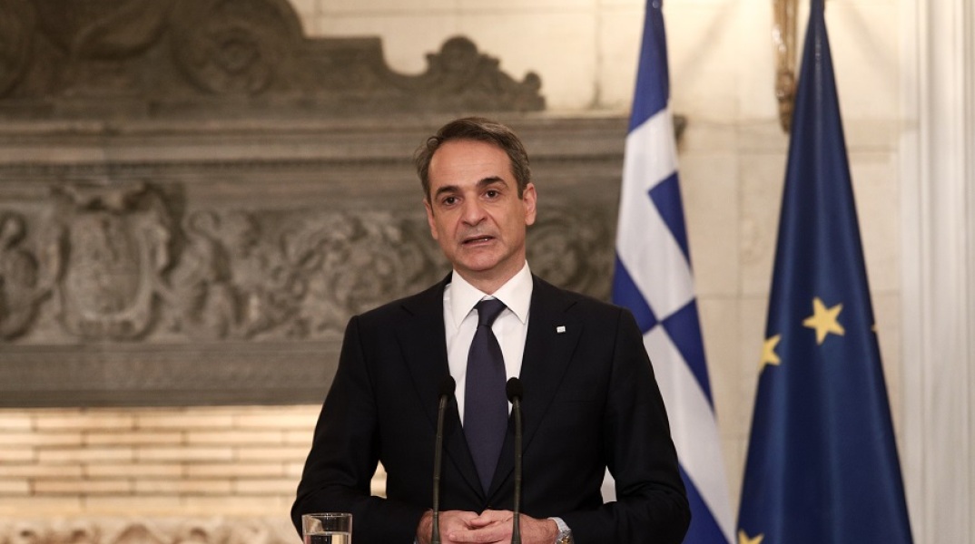 Ο πρωθυπουργός Κυριάκος Μητσοτάκης 