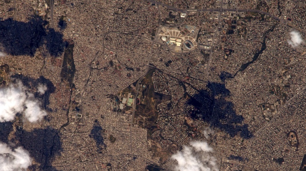 Η Αθήνα από το Διάστημα