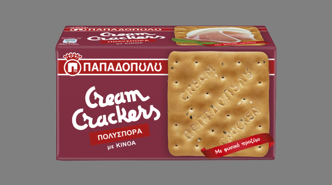 Νέα γεύση Cream Crackers Πολύσπορα