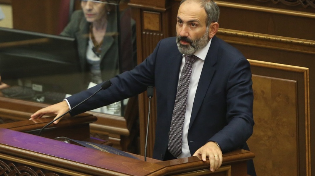 Ο πρωθυπουργός της Αρμενίας, Nikol Pashinyan