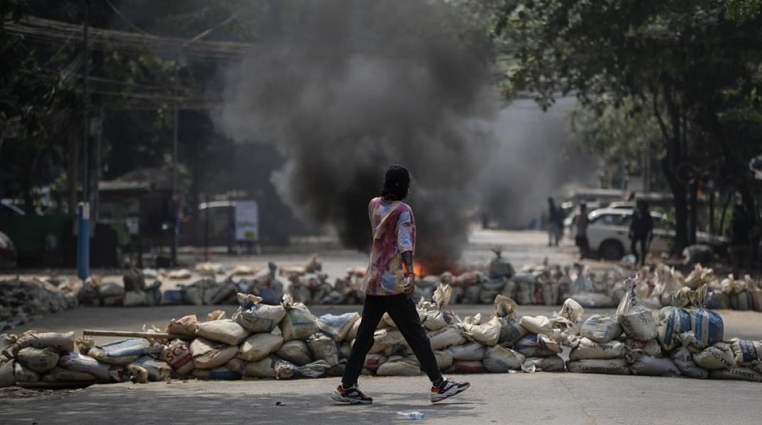 Διαδηλώσεις στη Μιανμάρ