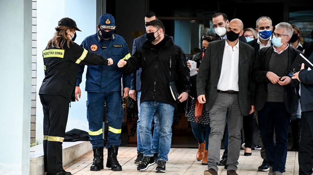 ΕΠΙΣΚΕΨΗ ΤΟΥ ΥΦΥΠΟΥΡΓΟΥ ΠΟΛΙΤΙΚΗΣ ΠΡΟΣΤΑΣΙΑΣ ΝΙΚΟΥ ΧΑΡΔΑΛΙΑ ΣΤΗΝ ΠΑΤΡΑ