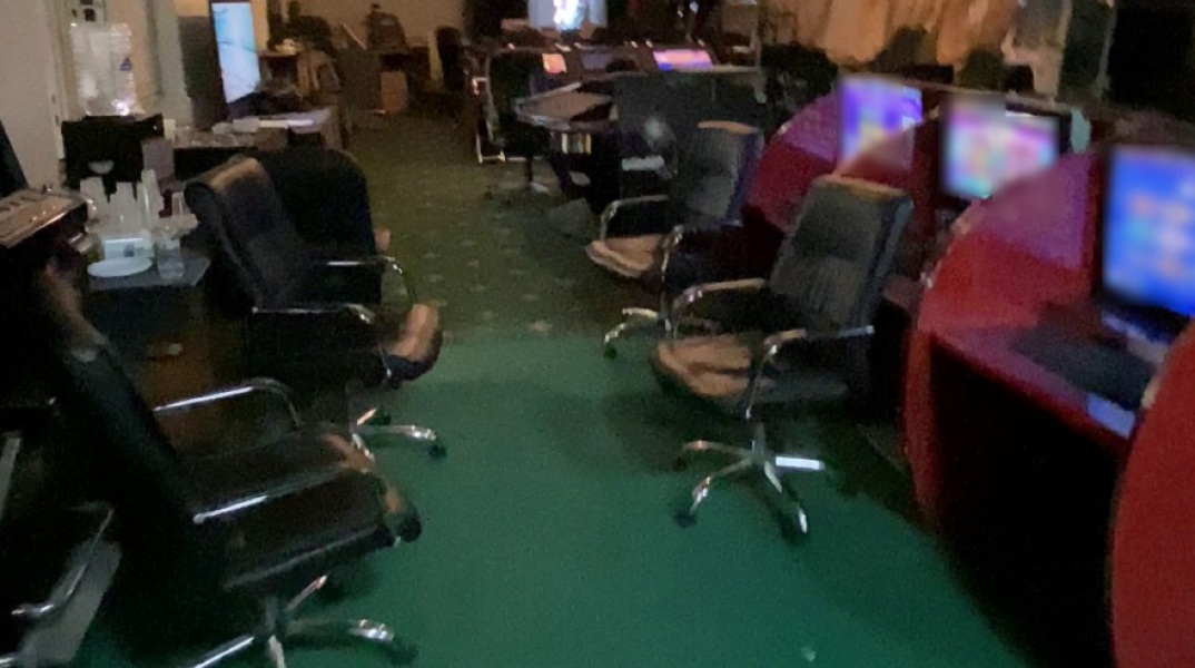 Υπόγειο  - καζίνο εντοπίστηκε στην Αττική