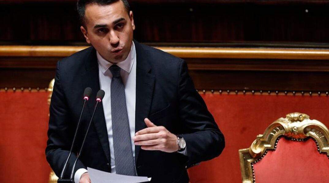 Ο Ιταλός ΥΠΕΞ Λουίτζι Ντι Μάιο