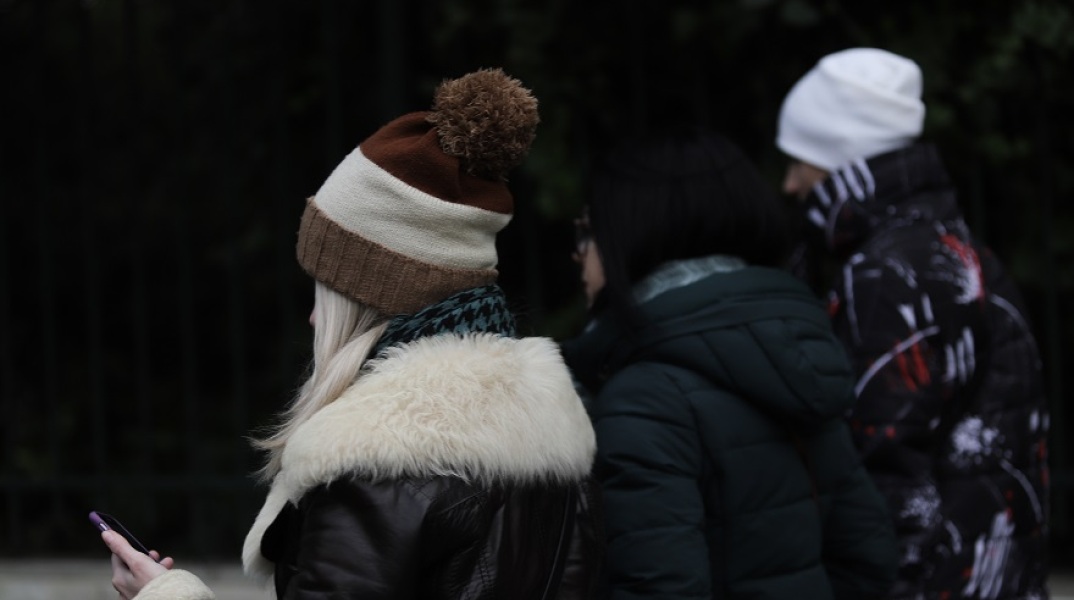 Κρύο - Πολίτες με σκούφο